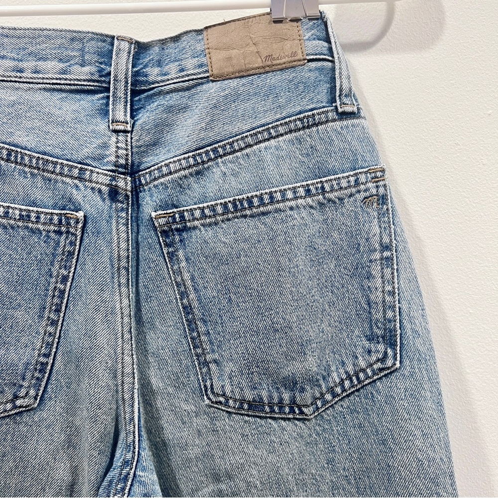 MADEWELL Superwide Leg Jeans in Medium Wash - Size 23 - Picture 10 of 14